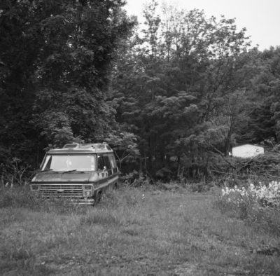 Abandoned Camper Van