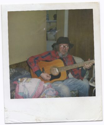 Found Photograph - The Guitar Man