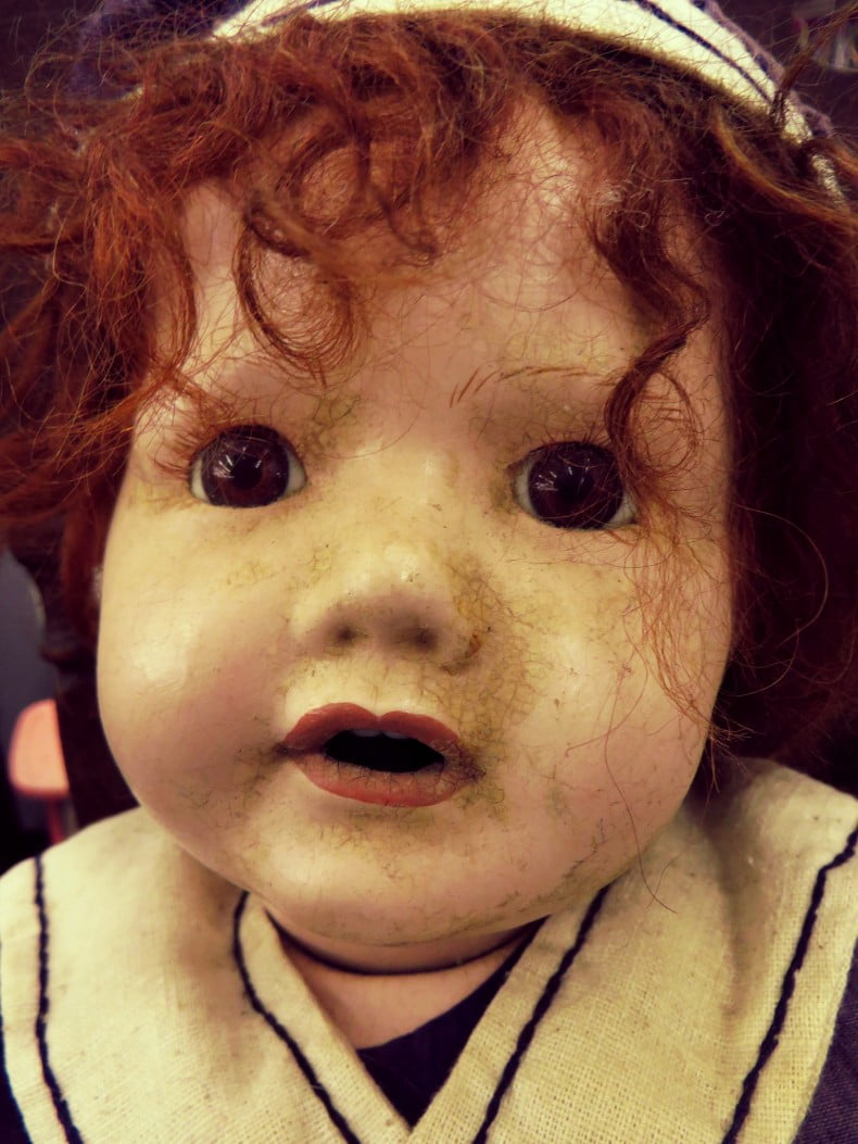 sailor haunted doll