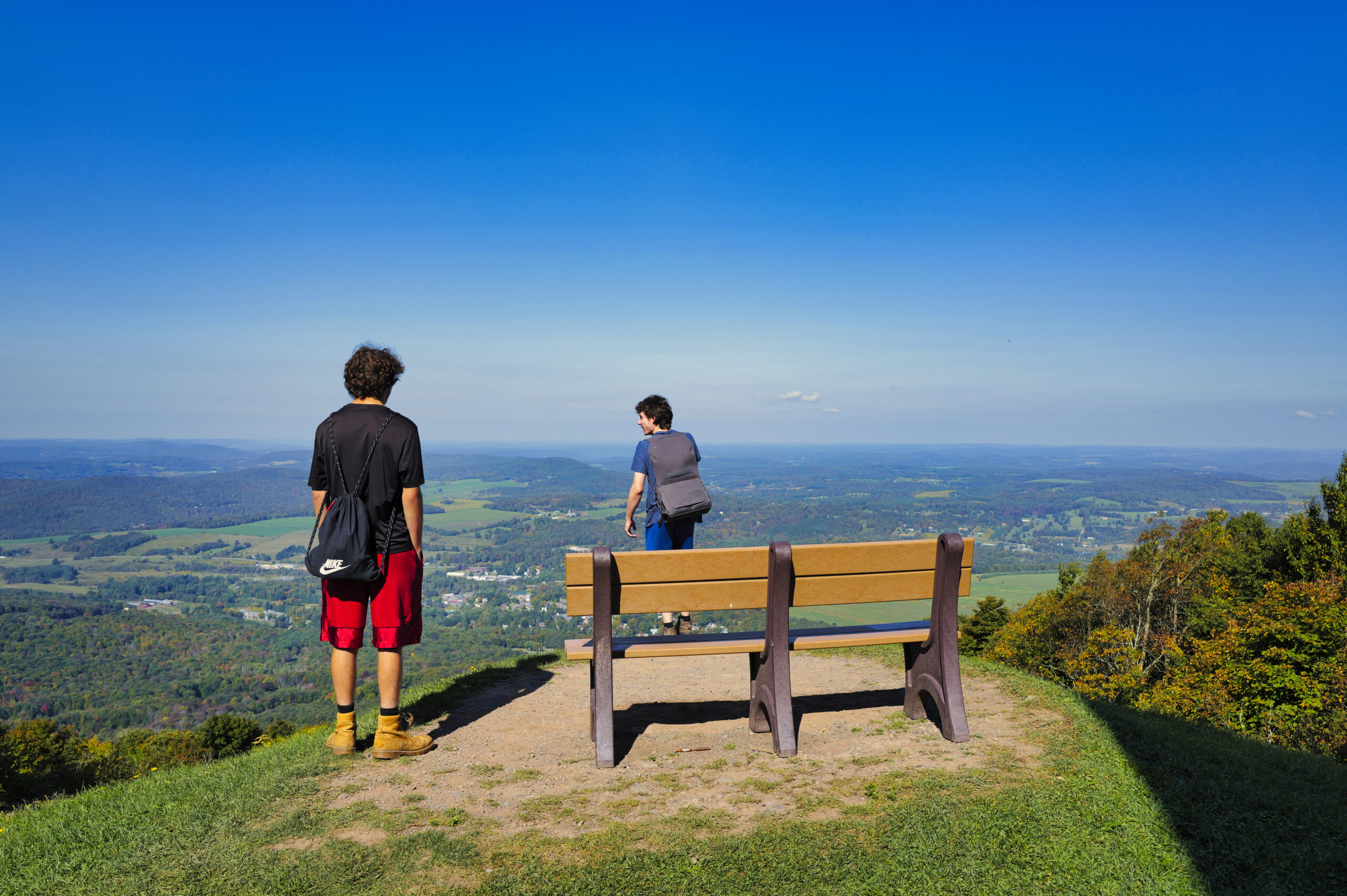 Luke And Lucas – Mount Utsayantha Summit