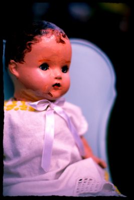 creepy boy doll